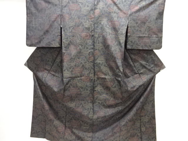 JAPANESE KIMONO / DORO OSHIMA TSUMUGI
